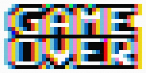 GAME OVER by DILLIES, Painting for Sale on Singulart
