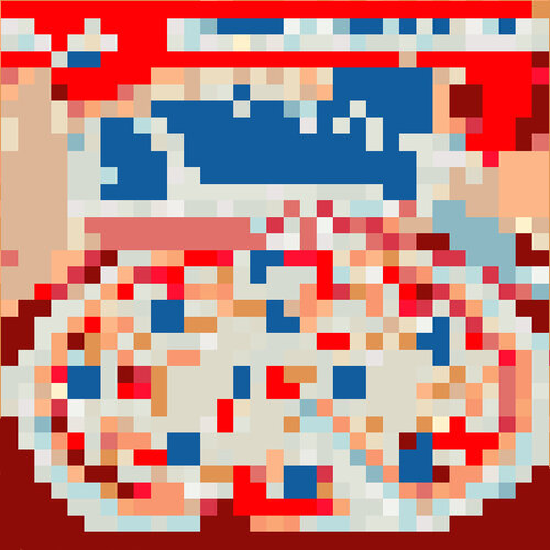 PIZZA BOX PIXEL 1 by DILLIES, Painting for Sale on Singulart