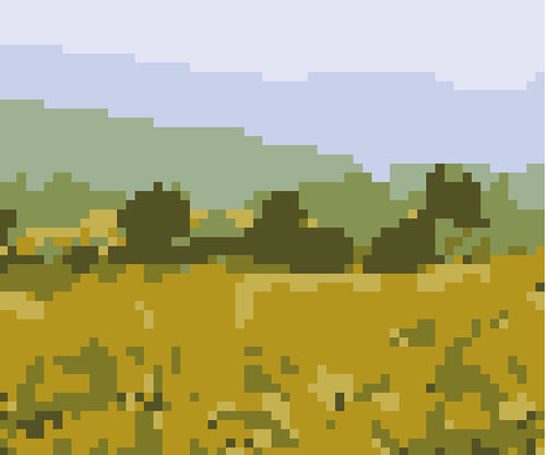 PIXEL-SCAPE 2 by DILLIES, 油畫 for Sale on Singulart