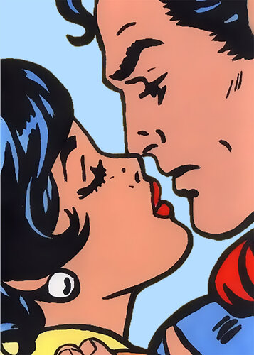 LOVERS by DILLIES, Painting for Sale on Singulart