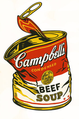 CRUSHED CAN by DILLIES, Painting for Sale on Singulart