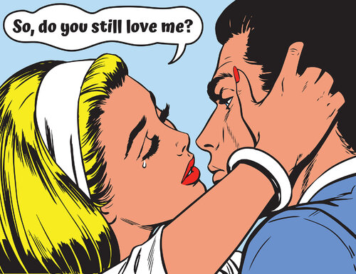 So, Do You Still Love Me? by DILLIES, Painting for Sale on Singulart