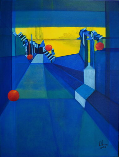Future Game de Ulla M. Neuhaus, Pintura a la venta en Singulart