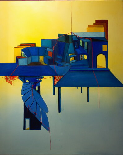 Move up par Ulla M. Neuhaus, Peinture en vente sur Singulart