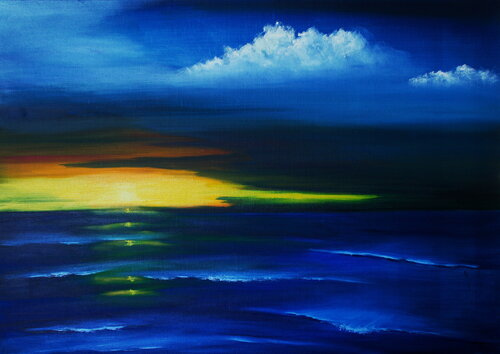 North sea feeling by Ulla M. Neuhaus, Painting for Sale on Singulart