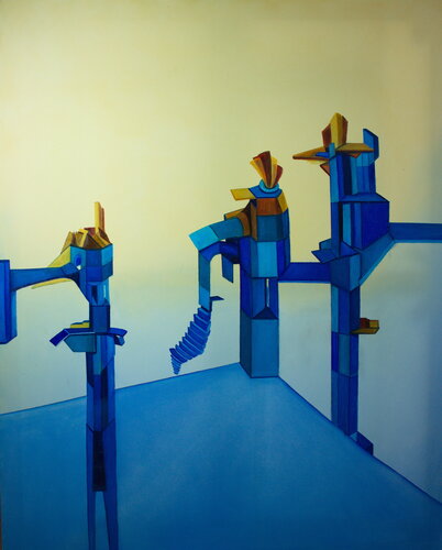 Decoupled von Ulla M. Neuhaus, Malerei kaufen auf Singulart