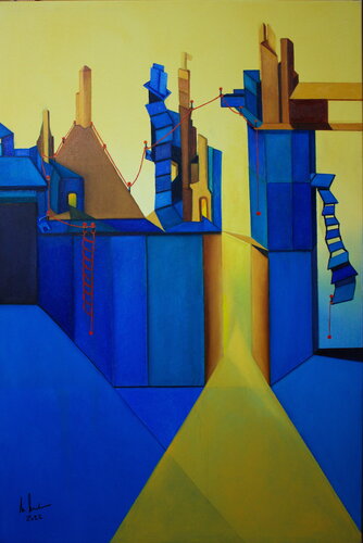 Escape routes I by Ulla M. Neuhaus, 絵画 for Sale on Singulart