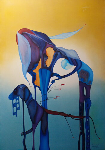 Maskerade by Ulla M. Neuhaus, Painting for Sale on Singulart