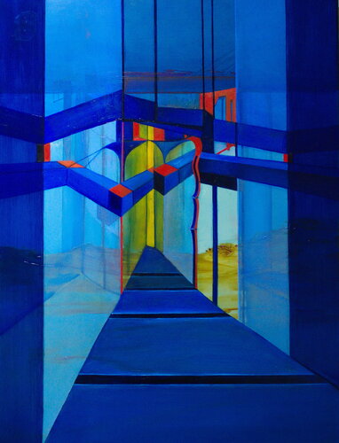 Ausbick - Einblick by Ulla M. Neuhaus, Painting for Sale on Singulart