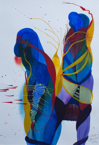 Entpuppung II de Ulla M. Neuhaus, Pintura a la venta en Singulart