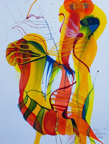 Harmonie par Ulla M. Neuhaus, Peinture en vente sur Singulart