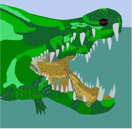 COCODRILO von Jose Maria Palacin Calvo, Malerei kaufen auf Singulart