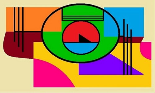 CONEXION EN NEGRO van Jose Maria Palacin Calvo, Schilderij te koop op Singulart