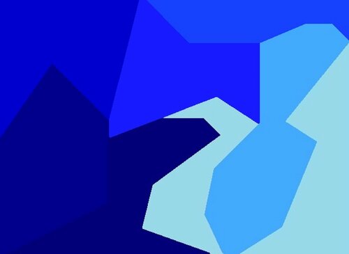 AZULES 2018 von Jose Maria Palacin Calvo, Malerei kaufen auf Singulart