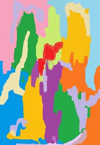 ABSTRAC  5 by Jose Maria Palacin Calvo, Painting for Sale on Singulart