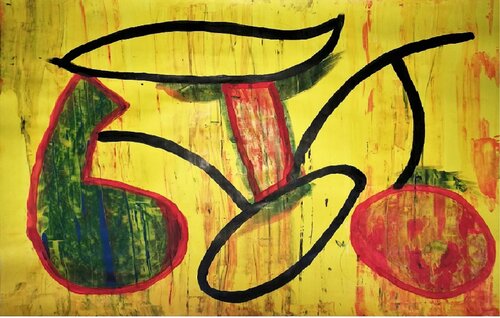 AUTUMN IN THE FOREST MUSHROOMS AND CHESTNUTS by Jose Maria Palacin Calvo, Painting for Sale on Singulart