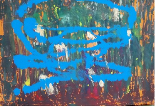 BUTAZUL di Jose Maria Palacin Calvo, Pittura in vendita su Singulart