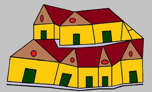 MI PUEBLO 2 by Jose Maria Palacin Calvo, Painting for Sale on Singulart