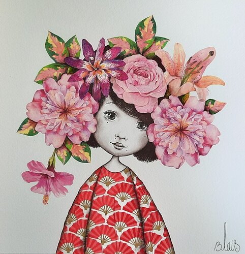 Félicité by Delphine Blais, Work on Paper for Sale on Singulart