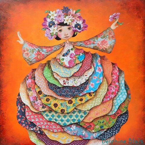 Antonia by Delphine Blais, Painting for Sale on Singulart