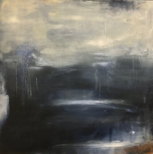 Dans la douceur de l hiver by Christine Barth Mroz, 회화 for Sale on Singulart