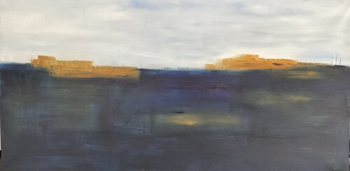 Lointain soleil by Christine Barth Mroz, 회화 for Sale on Singulart