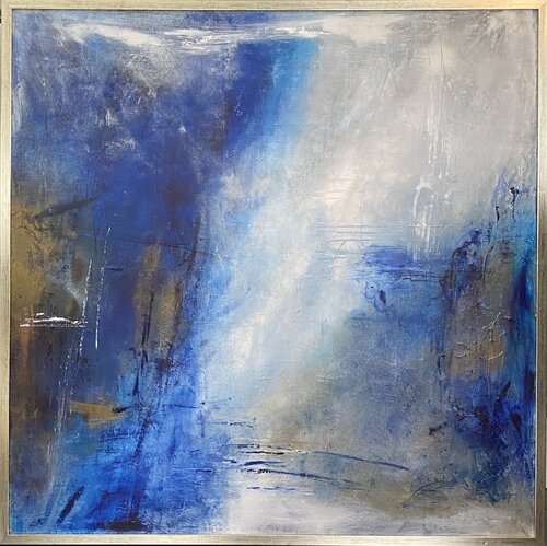 Chute d eau by Christine Barth Mroz, 회화 for Sale on Singulart