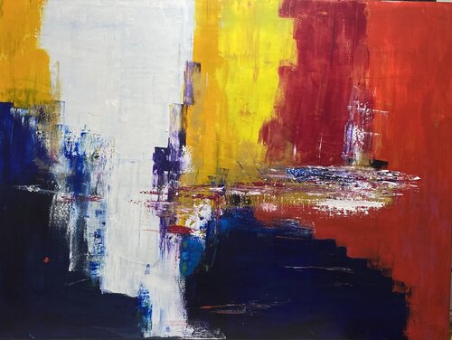 Toute vie a sa joie di Christine Barth Mroz, Pittura in vendita su Singulart