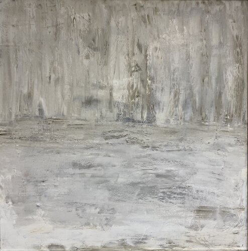 Douce blanche par Christine Barth Mroz, Peinture en vente sur Singulart