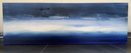 Bleu de minuit by Christine Barth Mroz, 회화 for Sale on Singulart