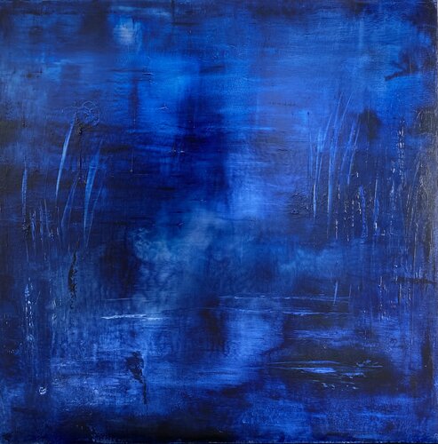 Rêverie bleue marine Christine Barth Mroz