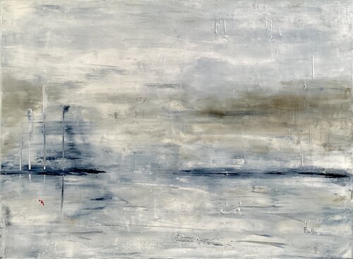 L echo du calme di Christine Barth Mroz, Pittura in vendita su Singulart