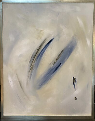 L envolée bleue di Christine Barth Mroz, Pittura in vendita su Singulart