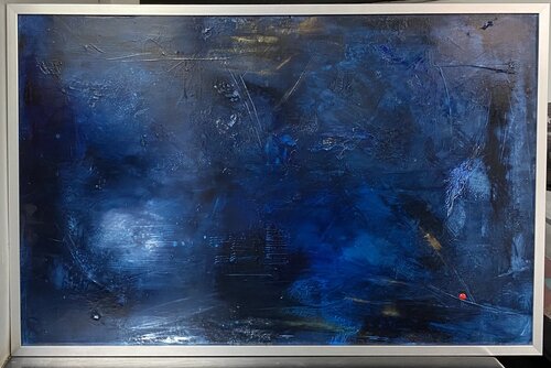 Le coeur de la nuit von Christine Barth Mroz, Malerei kaufen auf Singulart