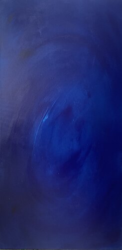 L oiseau bleu van Christine Barth Mroz, Schilderij te koop op Singulart