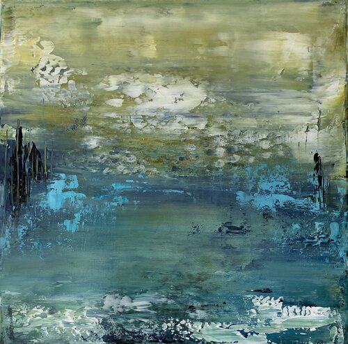 L éveil printanier van Christine Barth Mroz, Schilderij te koop op Singulart