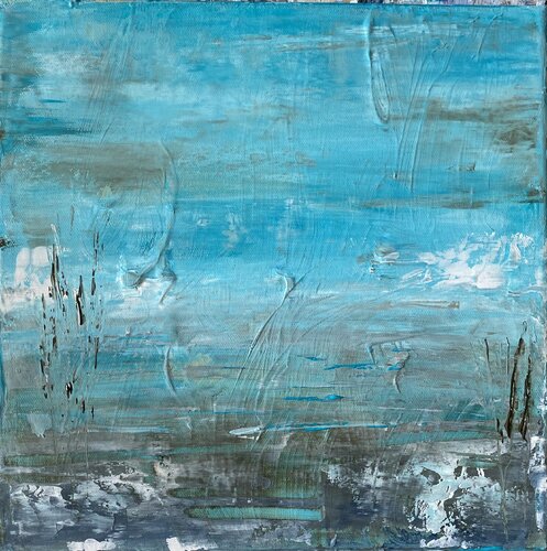 Le lagon perdu by Christine Barth Mroz, Painting for Sale on Singulart