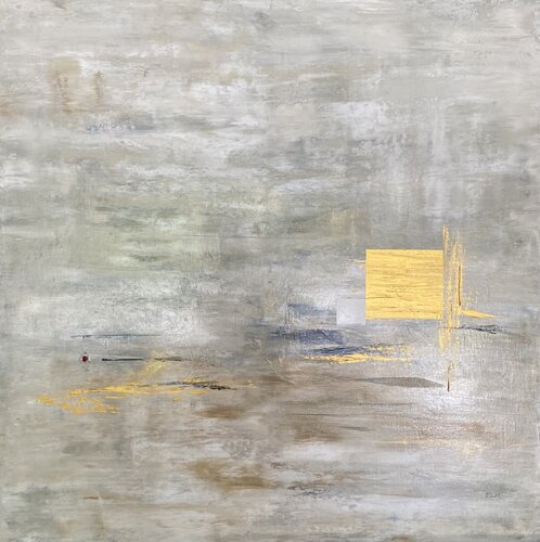Silence doré di Christine Barth Mroz, Pittura in vendita su Singulart