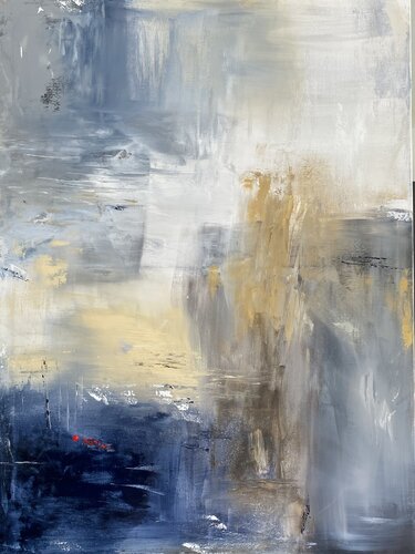 La traversée du calme by Christine Barth Mroz, Painting for Sale on Singulart