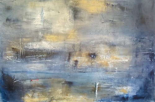 Un battement dans la brume de Christine Barth Mroz, Pintura a la venta en Singulart