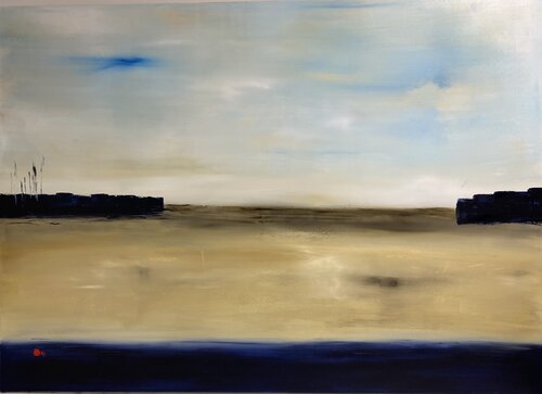 L appel du large van Christine Barth Mroz, Schilderij te koop op Singulart