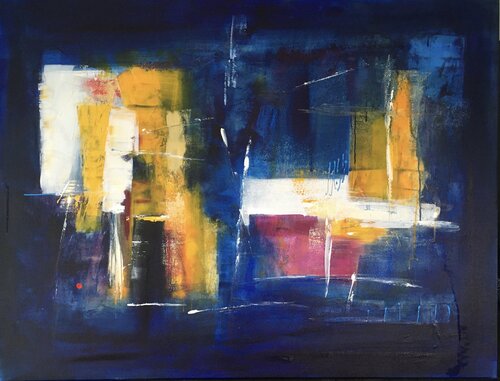 Ville de lumière von Christine Barth Mroz, Malerei kaufen auf Singulart