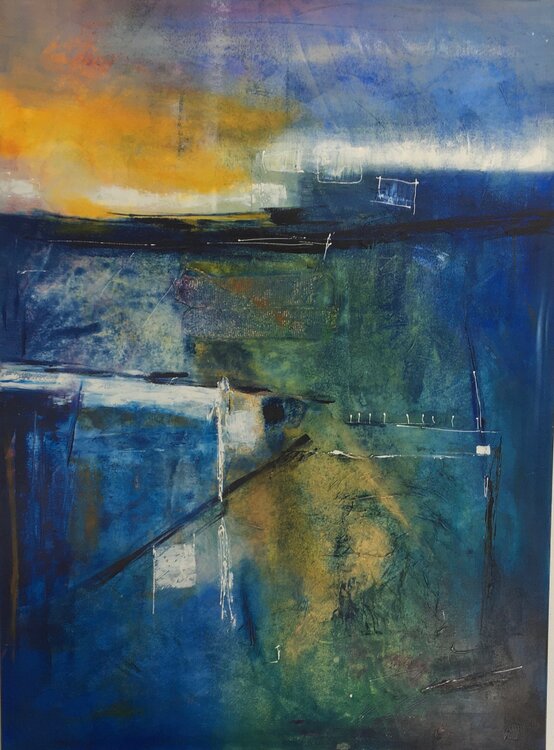 Une île entre ciel et terre Christine Barth Mroz