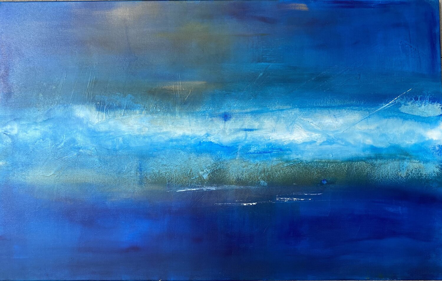 Bleu de bleu Christine Barth Mroz
