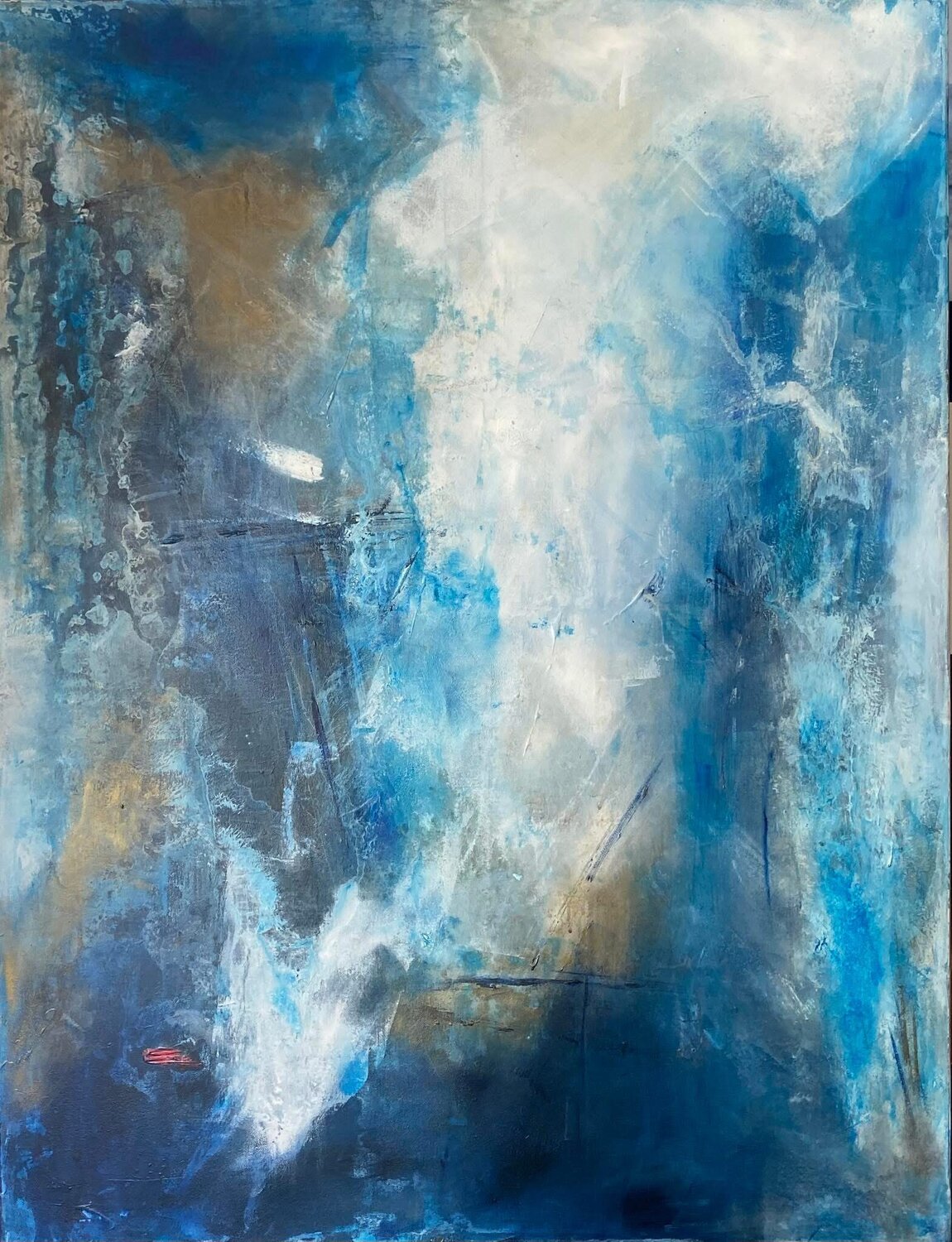 Dans le silence bleu Christine Barth Mroz