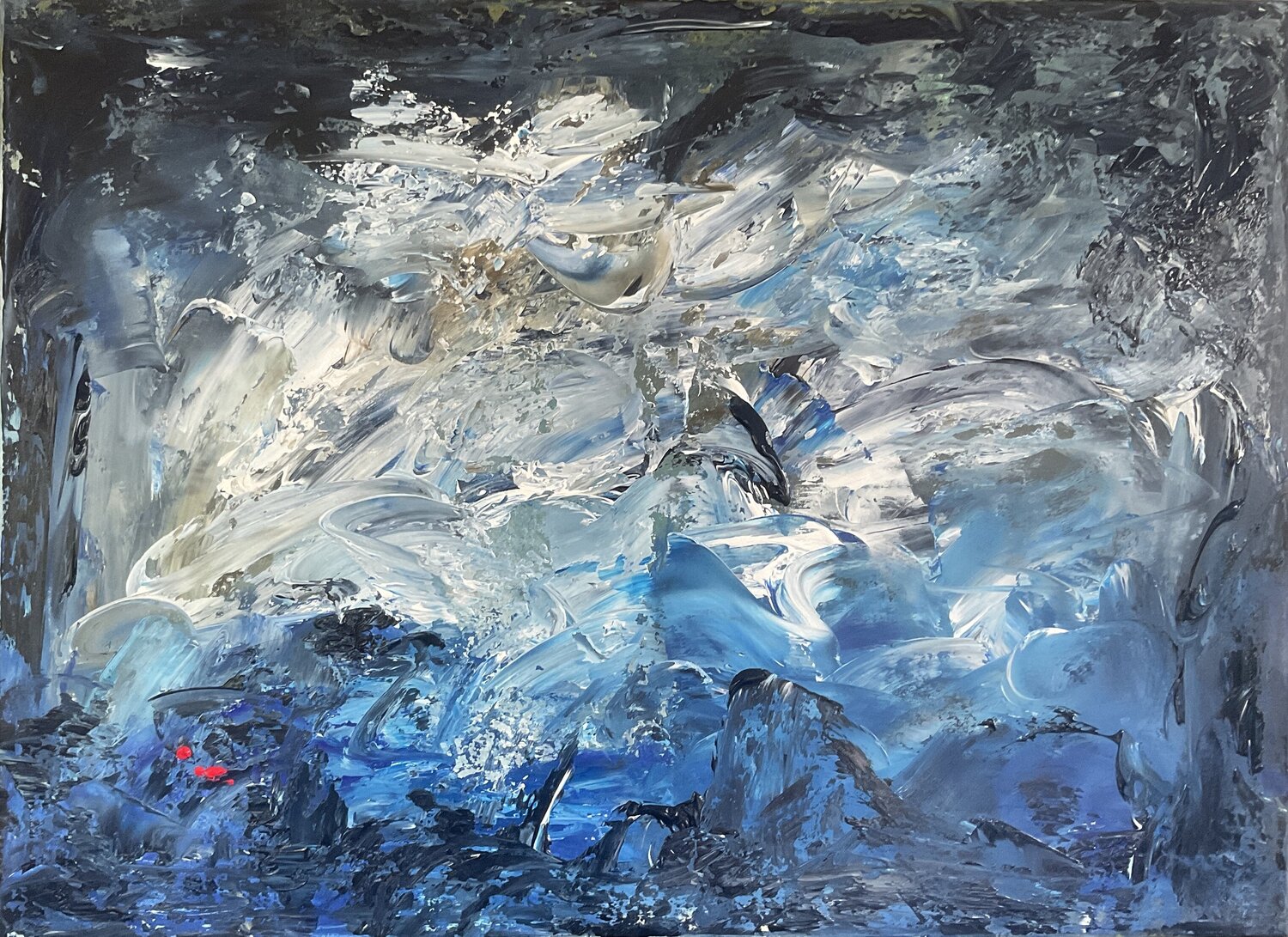 Eclats dans la tempete bleue Christine Barth Mroz