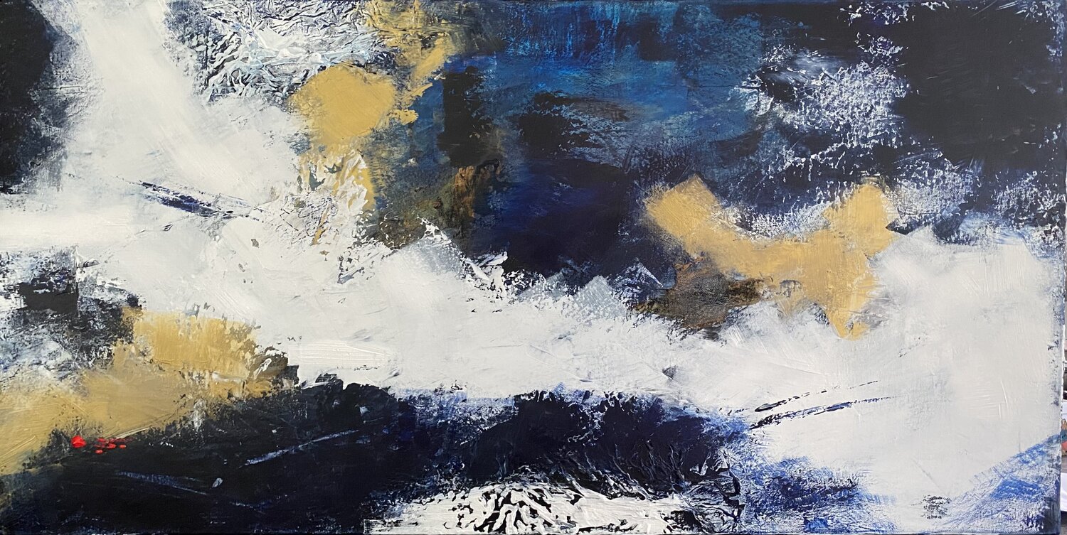 Au delà du silence Christine Barth Mroz Pintura original en venta