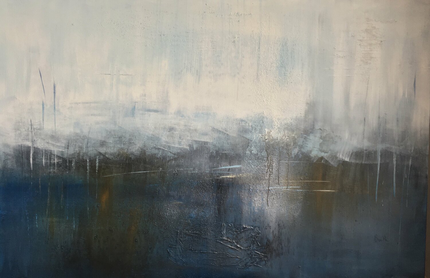 Tumulte bleu Christine Barth Mroz