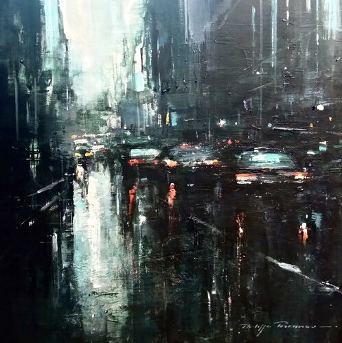 "New York" réf : 3618 van Philippe Perennou, Schilderij te koop op Singulart