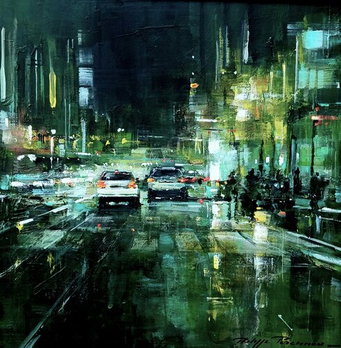New York , réf : 2261 van Philippe Perennou, Schilderij te koop op Singulart